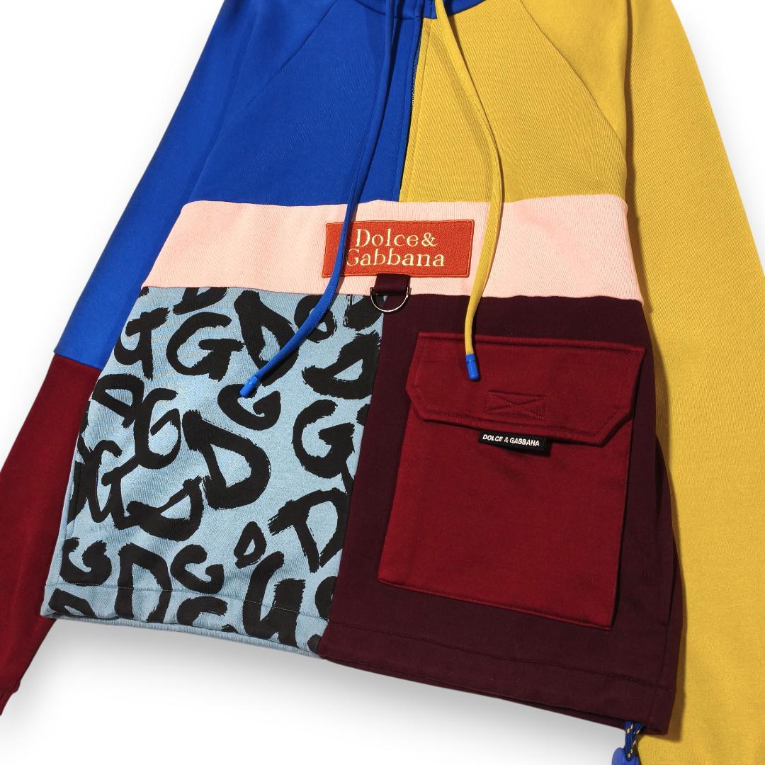 未使用級 ドルチェ&ガッバーナ スウェット プルオーバー トレーナー マルチ