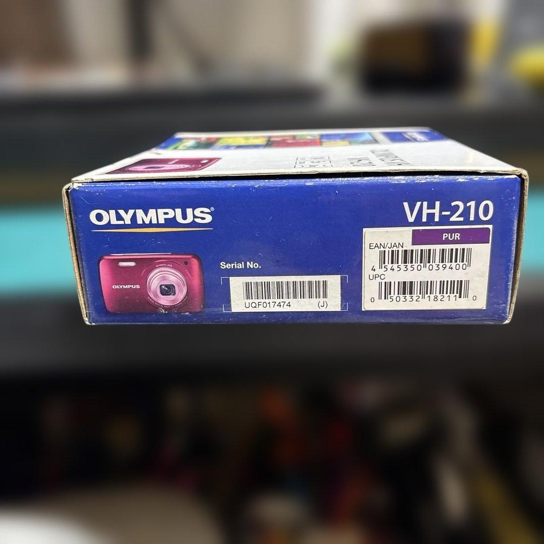 OLYMPUS オリンパス　vh-210 デジカメ　パープル