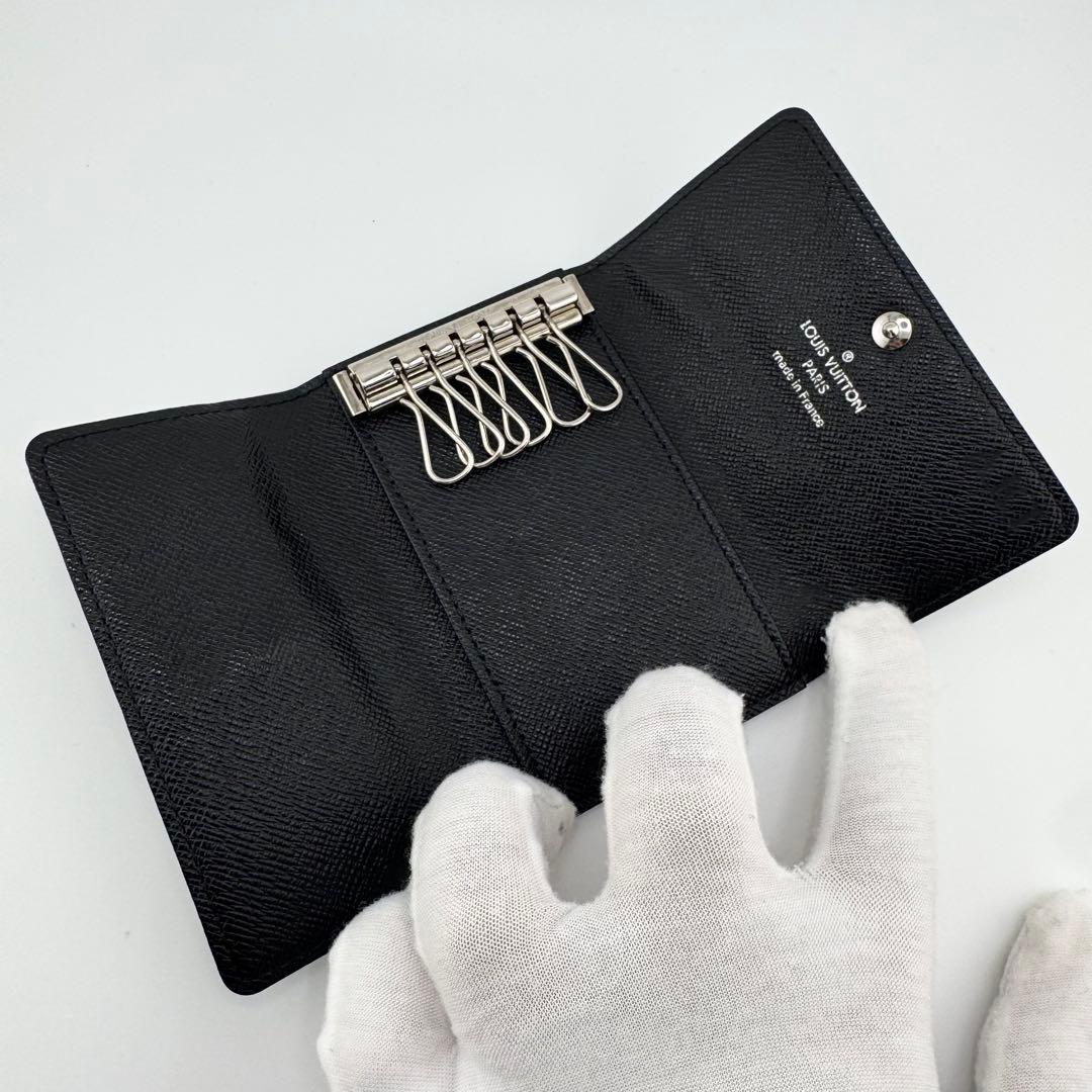 【極美品】ルイヴィトン ミュルティクレ6 キーケース 6連 ダミエ グラフィット