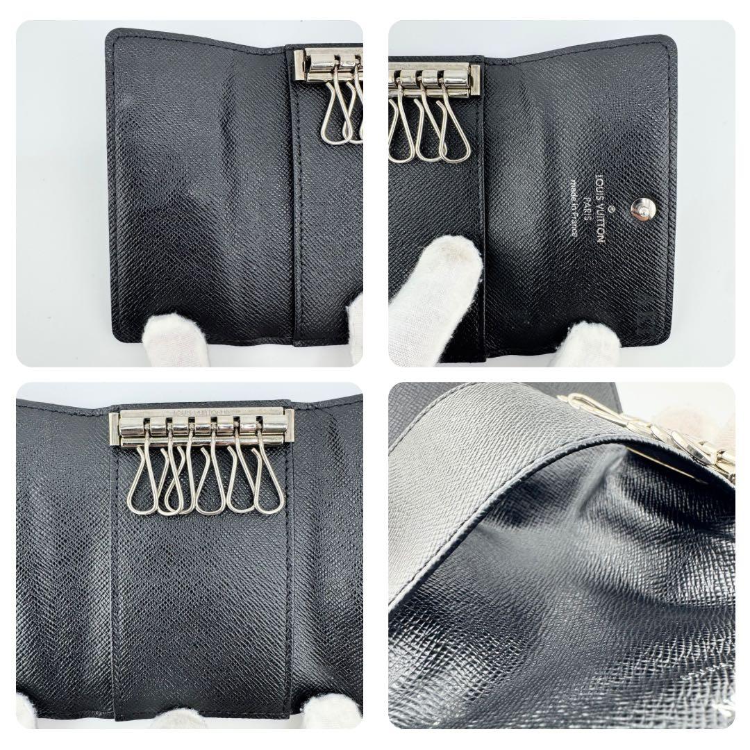 【極美品】ルイヴィトン ミュルティクレ6 キーケース 6連 ダミエ グラフィット