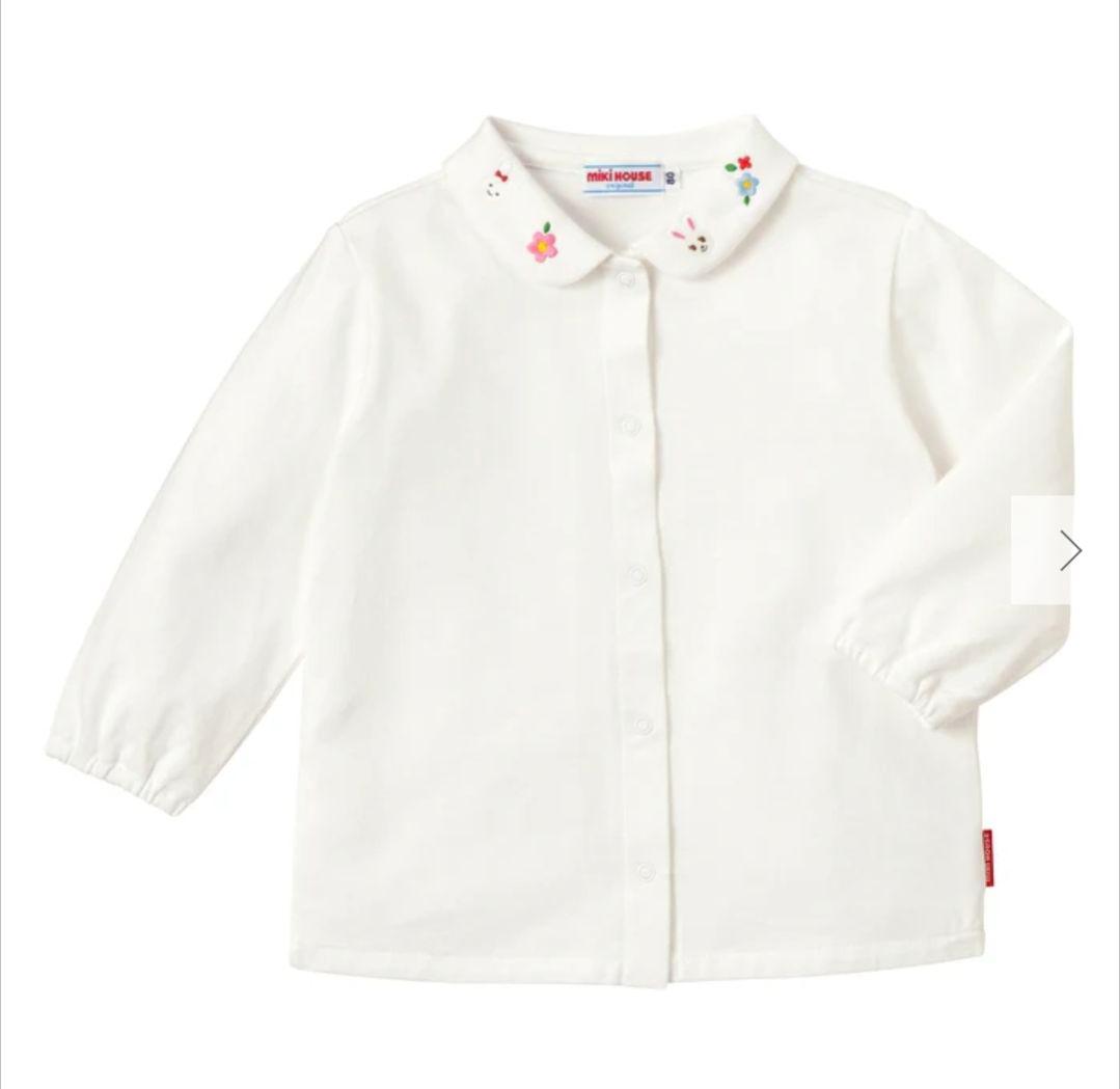 【新品】MIKI HOUSE ベビー服セット（ドレス・シャツ・タイツ）