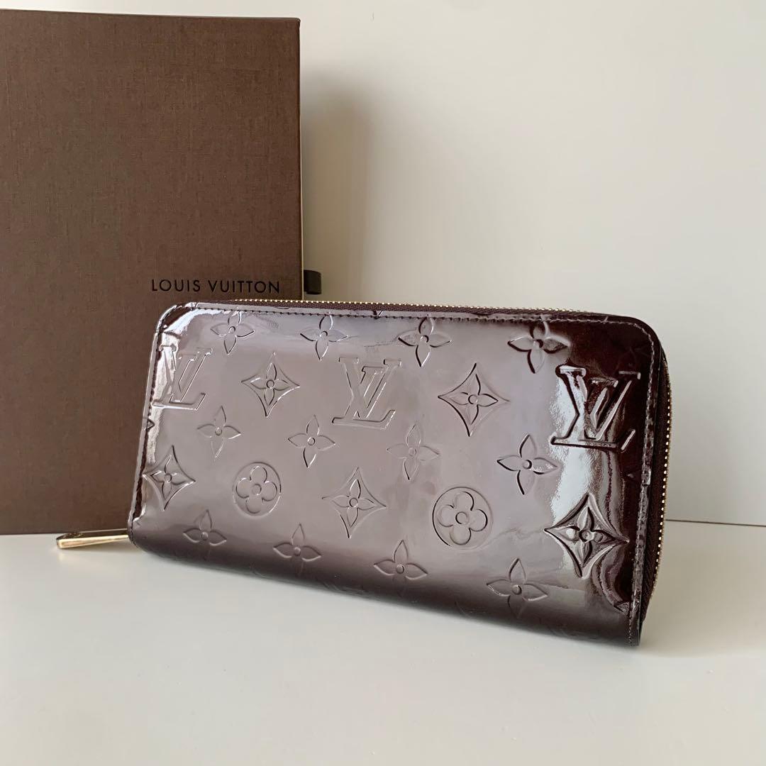 【LOUIS VUITTON】ヴィトン　ヴェルニ　ジッピーウォレット　長財布