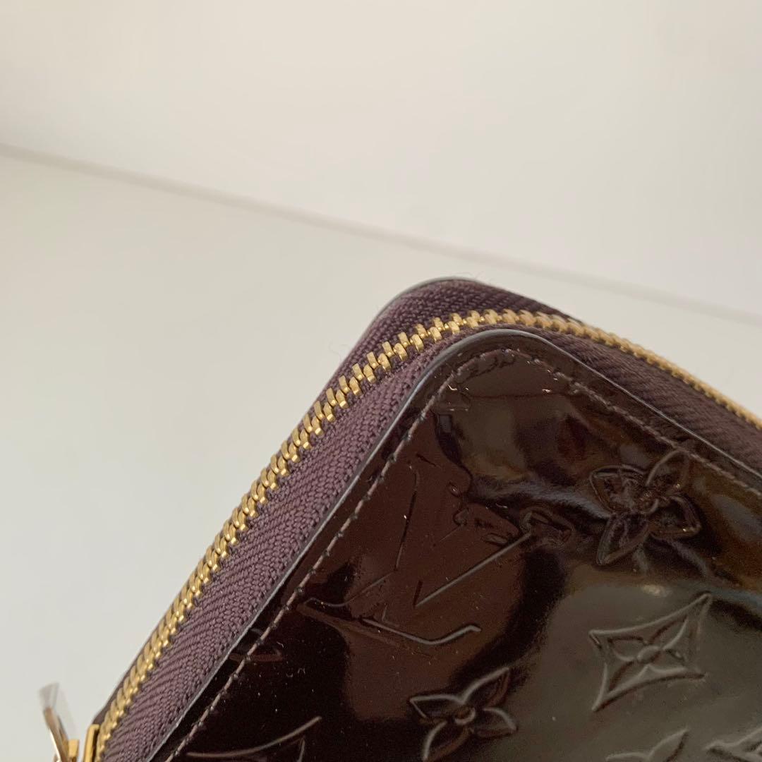 【LOUIS VUITTON】ヴィトン　ヴェルニ　ジッピーウォレット　長財布