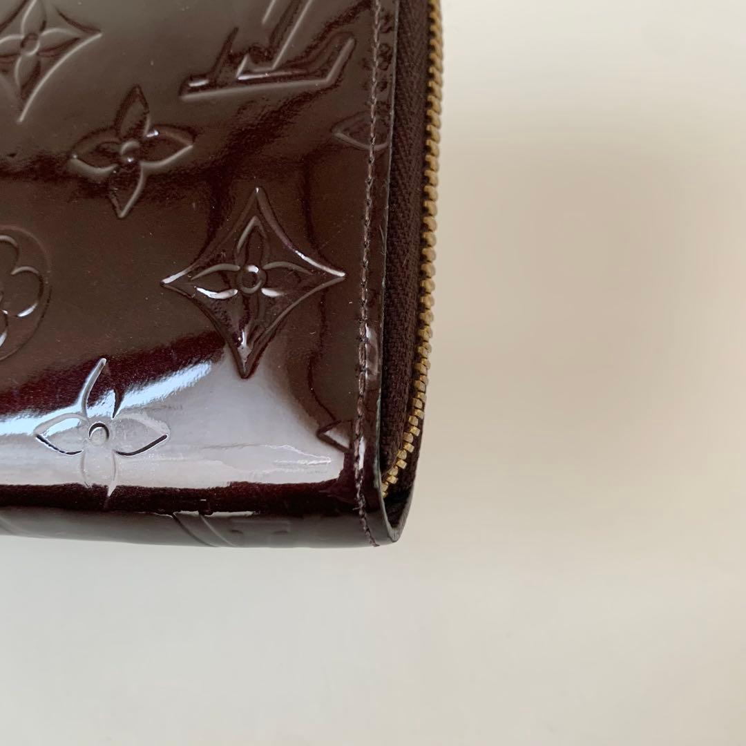 【LOUIS VUITTON】ヴィトン　ヴェルニ　ジッピーウォレット　長財布
