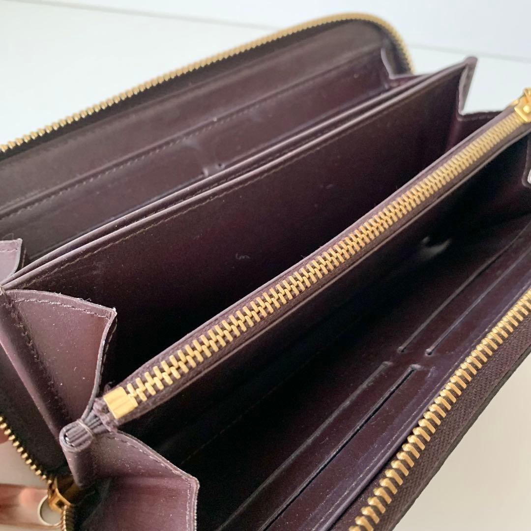 【LOUIS VUITTON】ヴィトン　ヴェルニ　ジッピーウォレット　長財布