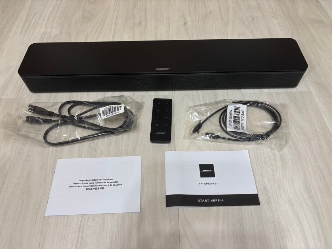 【美品】Bose TV Speaker スピーカー ブラック