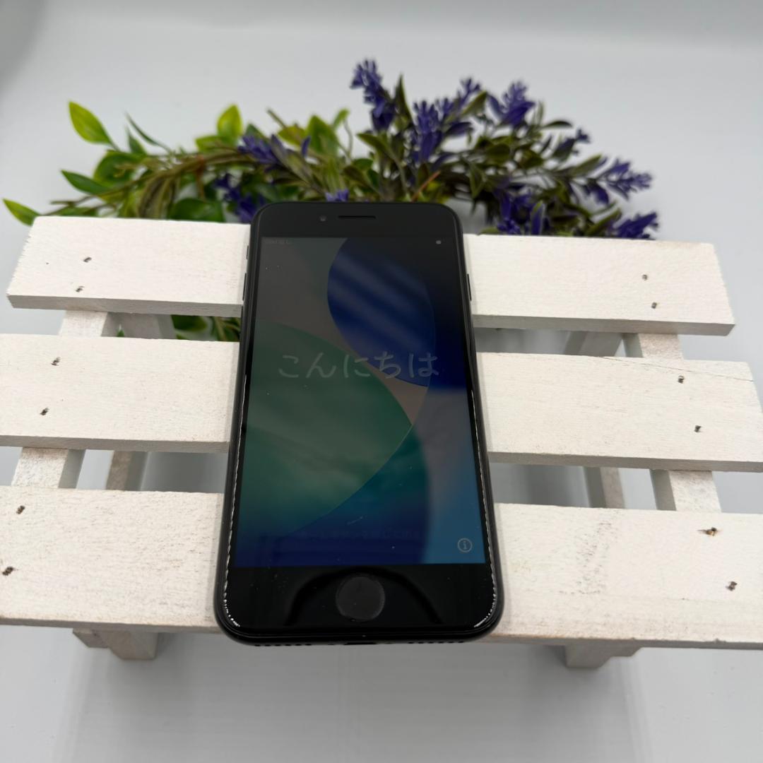 【美品】iPhone SE第3世代 64GB ミッドナイト 389