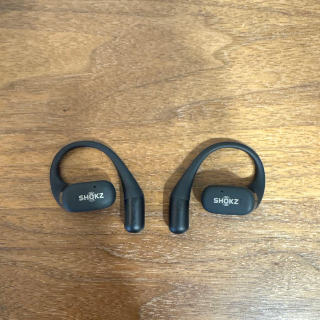 Shokz OPENFIT ワイヤレスイヤホン ブラック