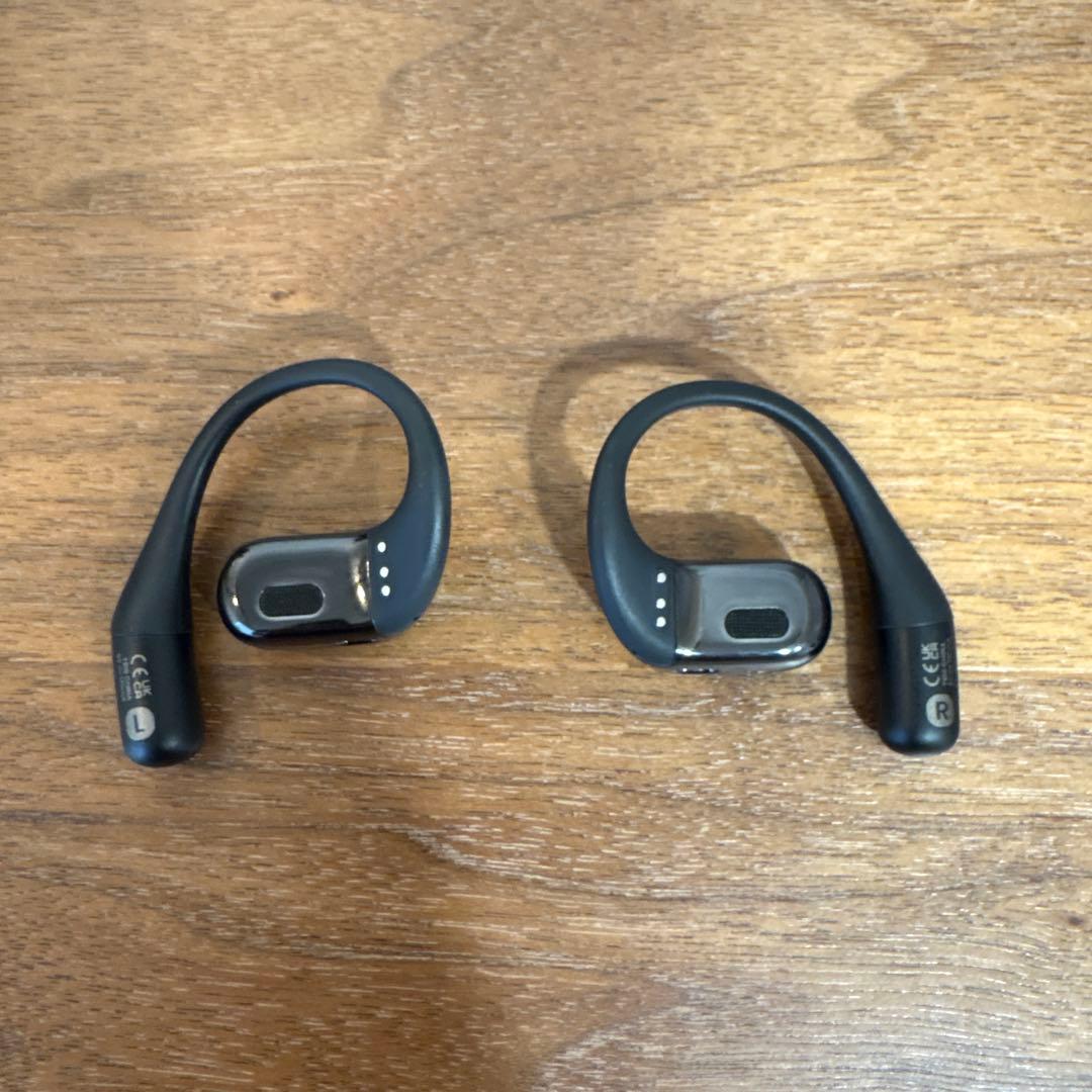 Shokz OPENFIT ワイヤレスイヤホン ブラック