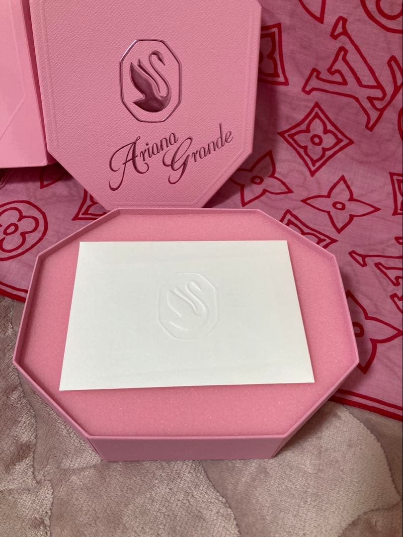 スワロフスキー★ハートネックレス＆イヤリング★セット売り★週末値下げ！！！