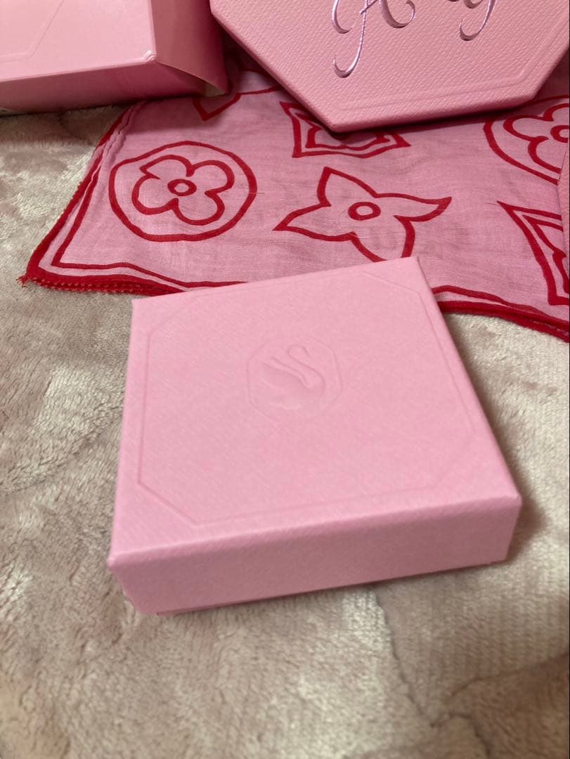 スワロフスキー★ハートネックレス＆イヤリング★セット売り★週末値下げ！！！