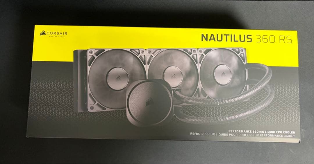 corsair NAUTILUS 360 RS 簡易水冷CPUクーラー