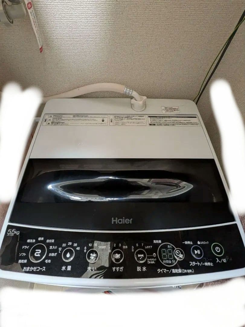 洗濯機 5.5kg Haier