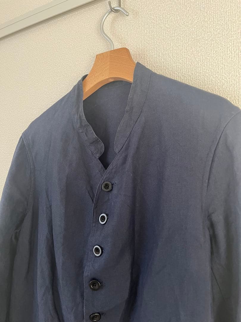 ANATOMICA DOLMAN リネン ジャケット M アナトミカ メンズ 紺