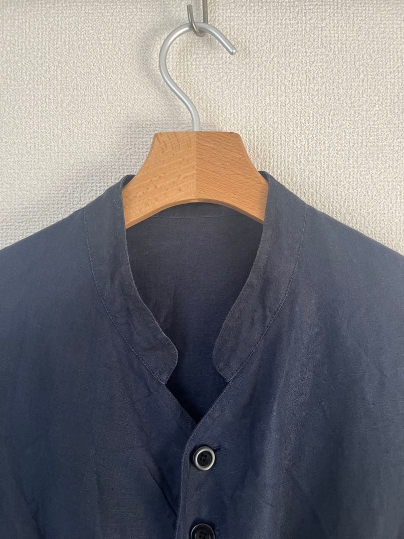 ANATOMICA DOLMAN リネン ジャケット M アナトミカ メンズ 紺