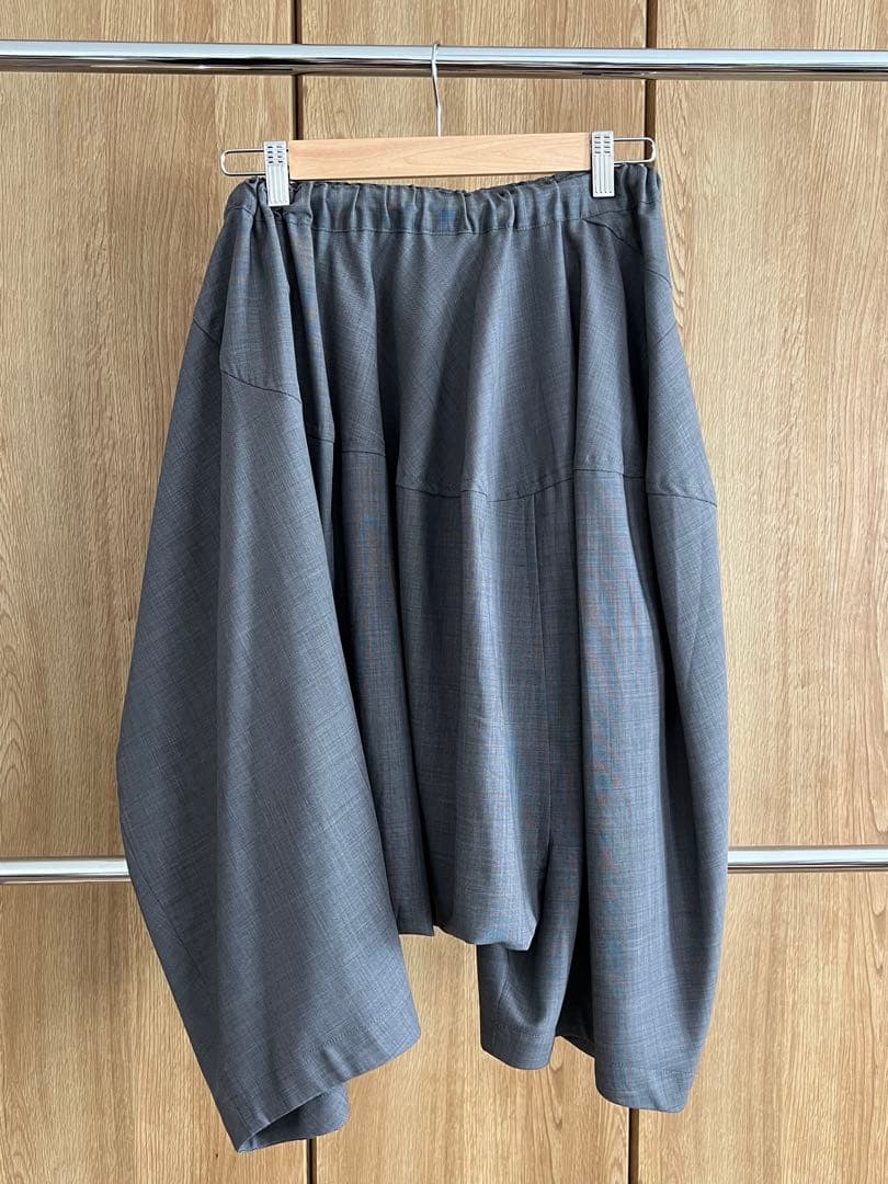 【極美品】コムデギャルソン　サルエルパンツ　グレー　S