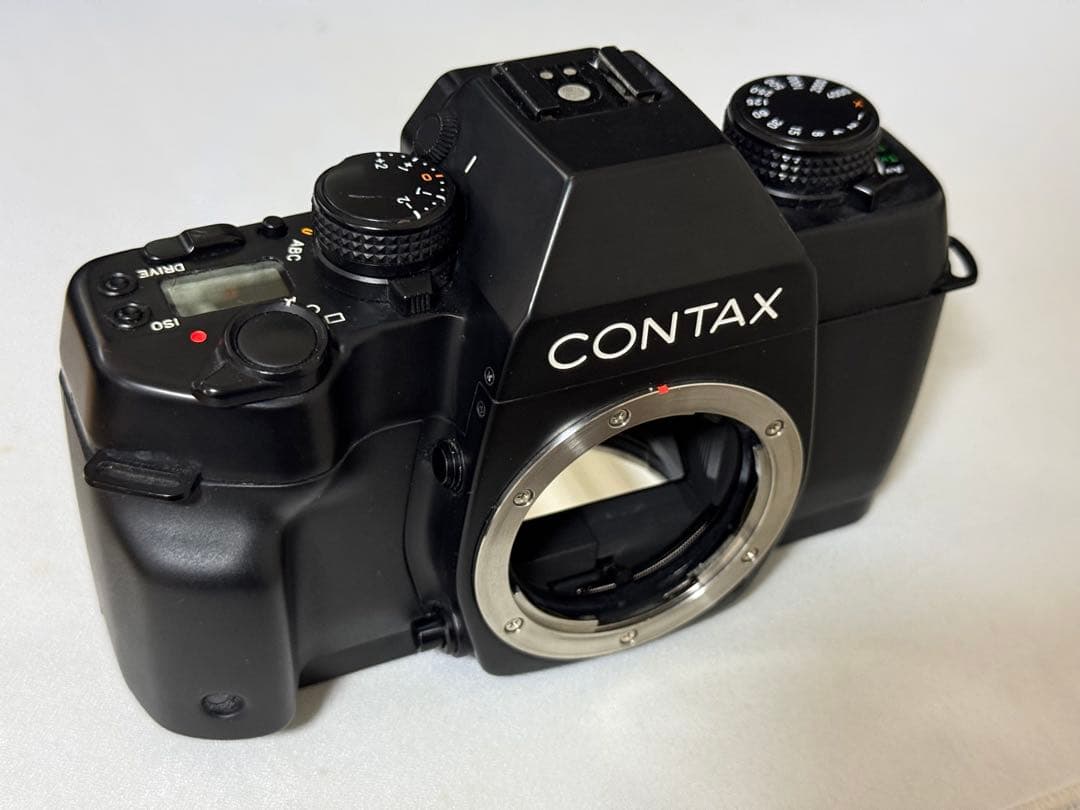 CONTAX ST 一眼レフカメラ シャッター作動確認