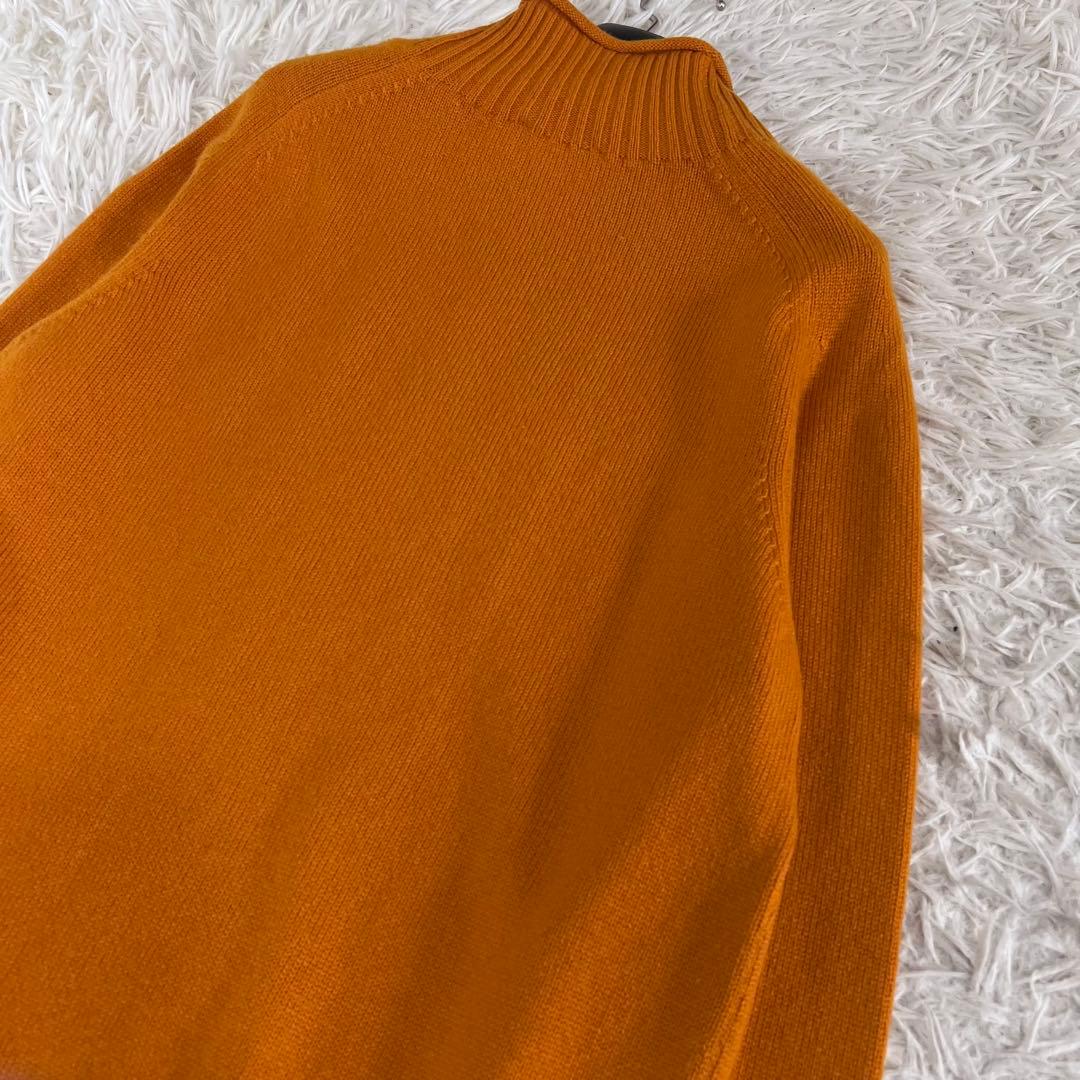 Loro Piana ロロピアーナ カシミヤ ケーブル ハイネック ニット 48