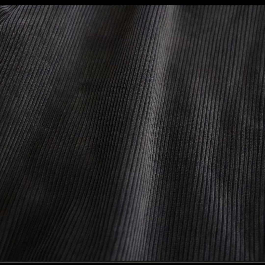 HUIS ハウス　シャトルコーデュロイバルーンパンツ（太畝・カーキグレー）506