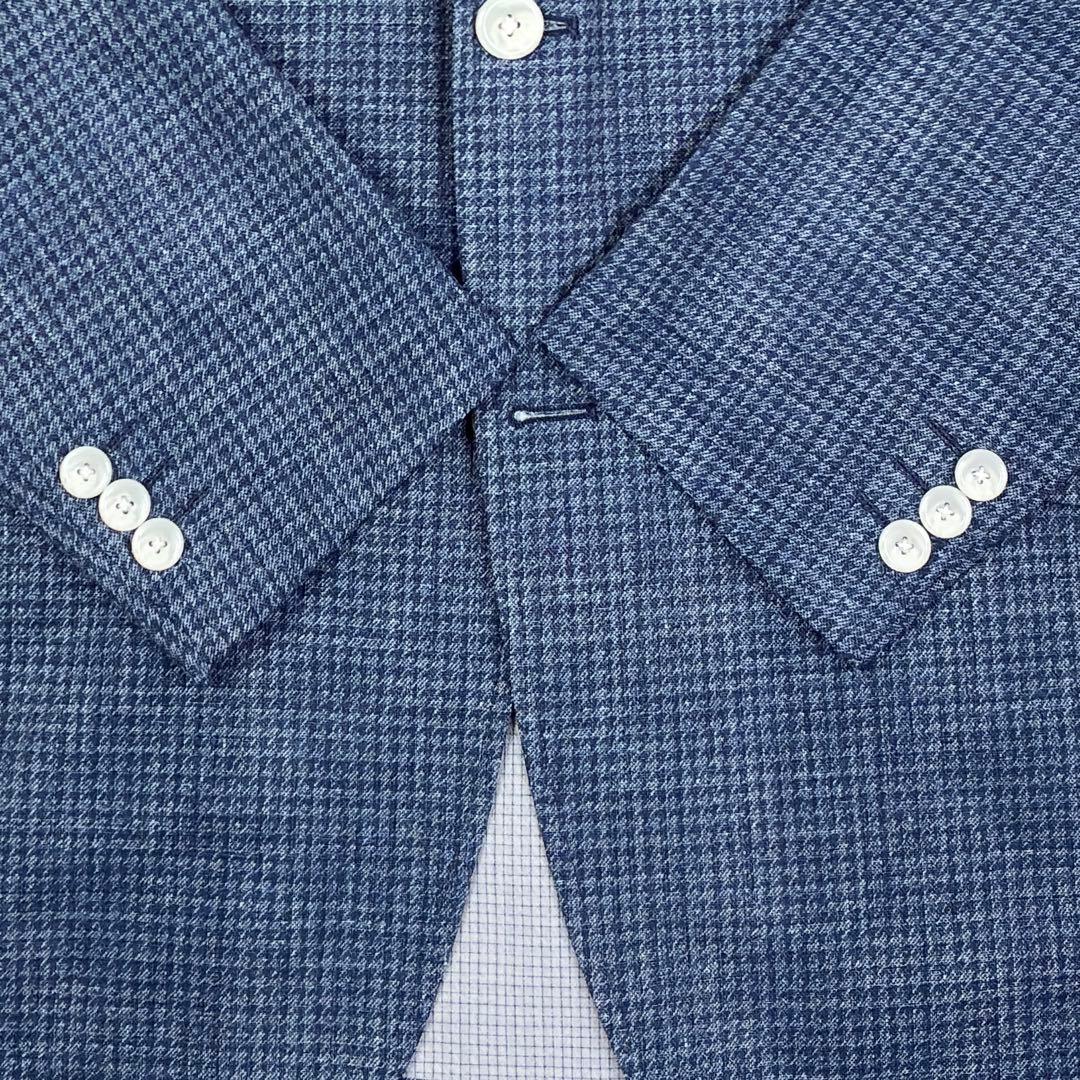 美品　タケオキクチ　シティーセッター　千鳥格子　アンコンジャケット　XL