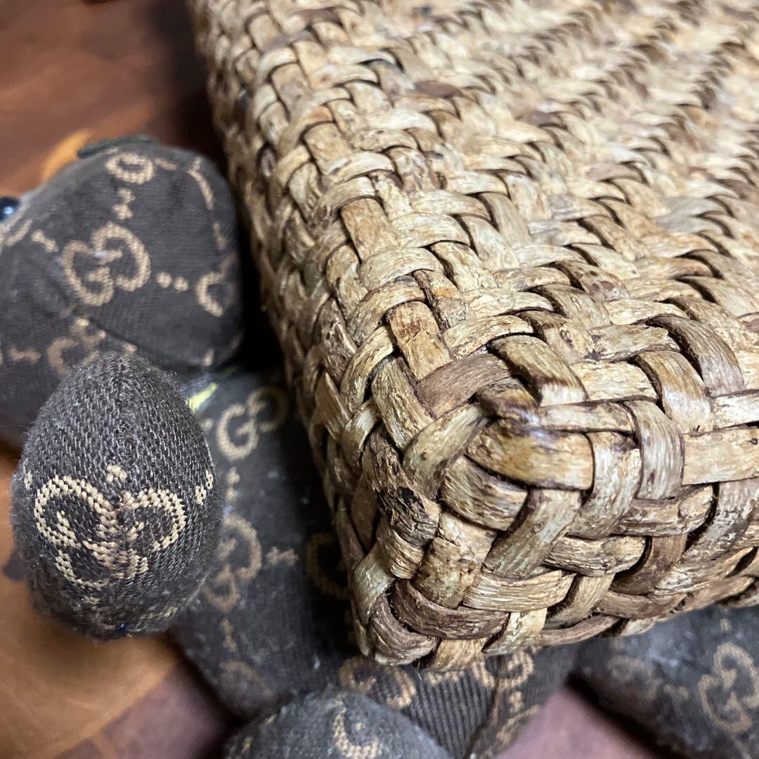 かごバッグ 山葡萄 胡桃