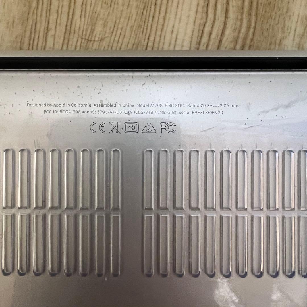 MacBook本体 MacBookPro13 2017 (A1708) 256GB Ventura