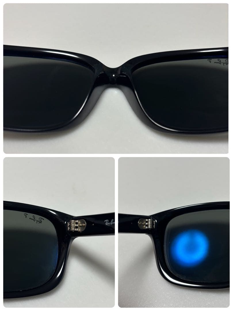 Ray-Ban 偏光レンズ ＲＢ4161 ブラック　美品　サングラス