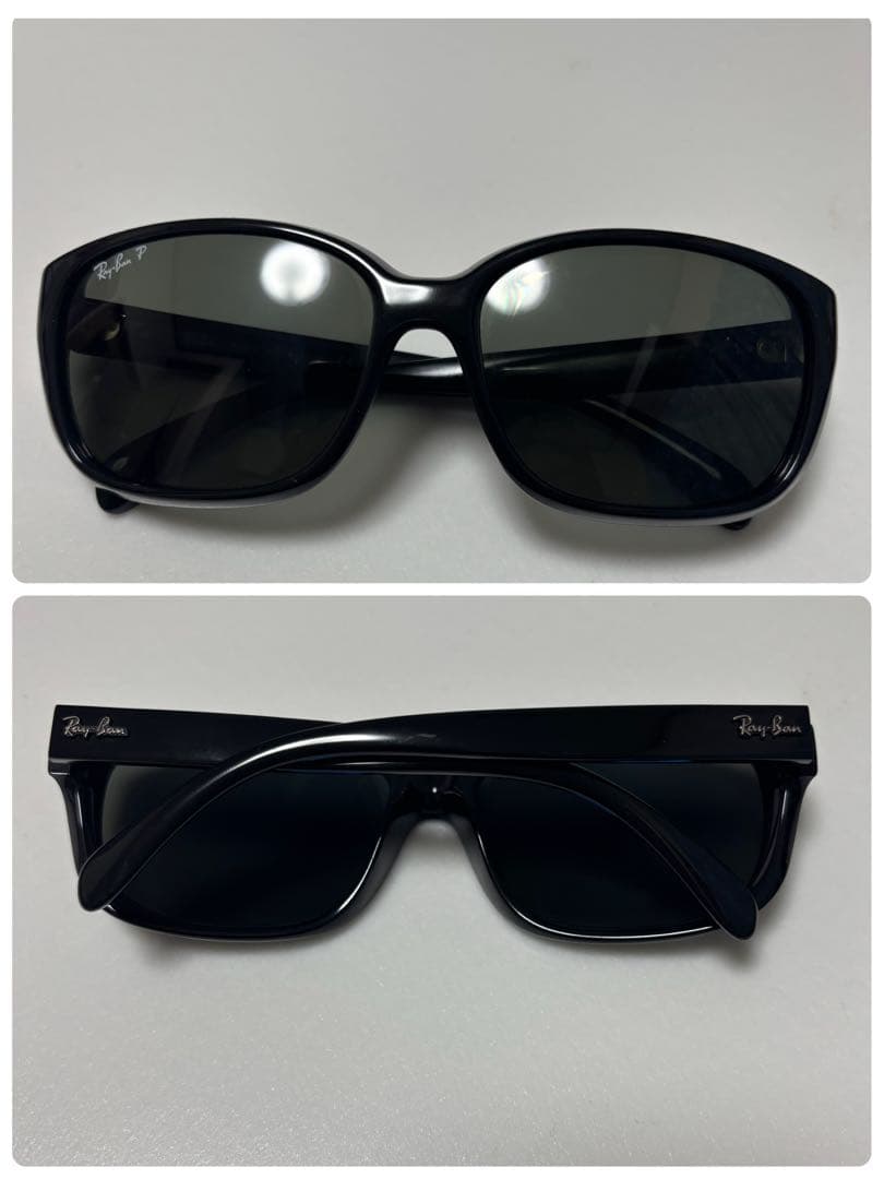 Ray-Ban 偏光レンズ ＲＢ4161 ブラック　美品　サングラス