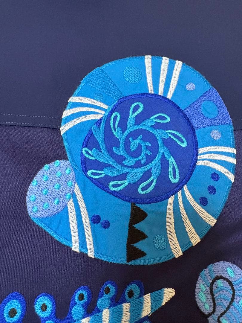 『新品未使用』⭐️トクコプルミエヴォル⭐️アップリケ刺繍や貝殻チュニックワンピース❣️