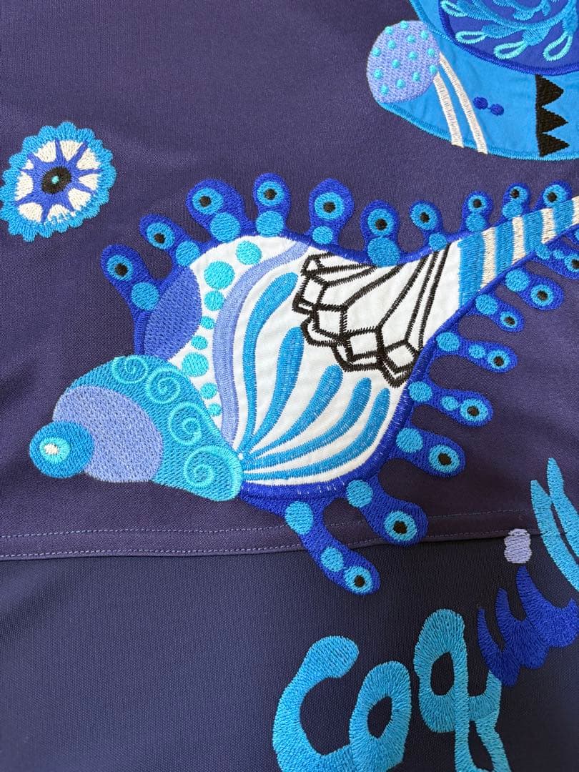 『新品未使用』⭐️トクコプルミエヴォル⭐️アップリケ刺繍や貝殻チュニックワンピース❣️