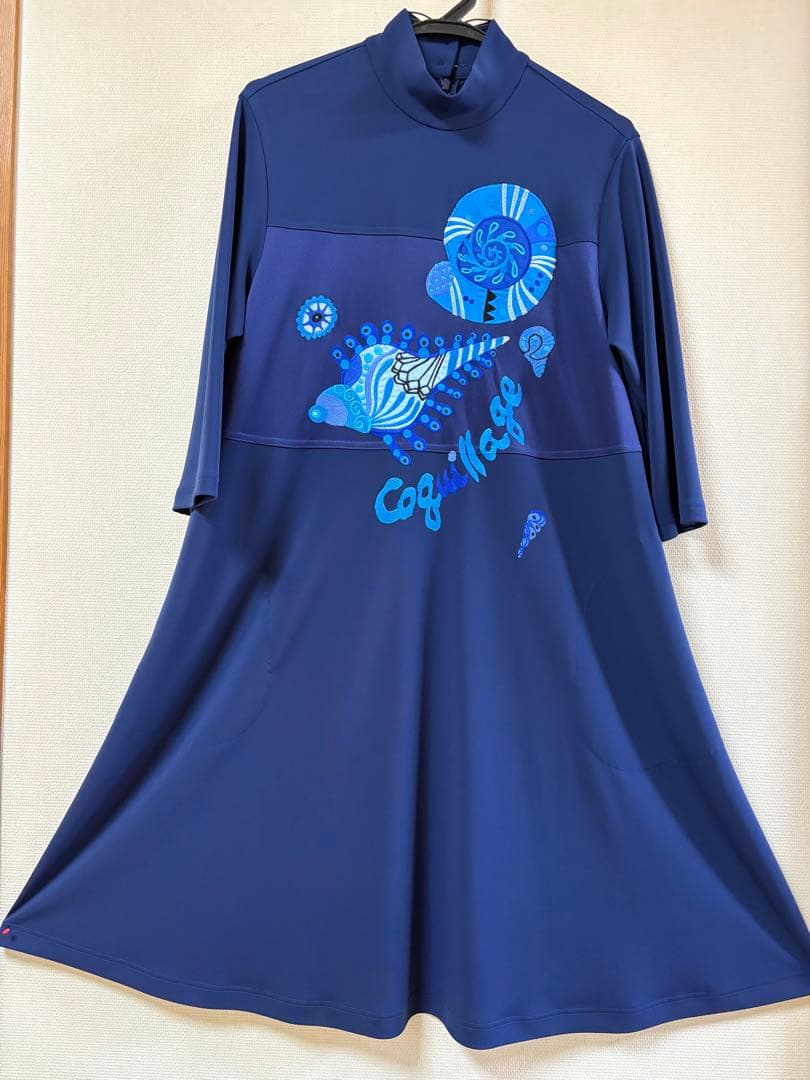 『新品未使用』⭐️トクコプルミエヴォル⭐️アップリケ刺繍や貝殻チュニックワンピース❣️