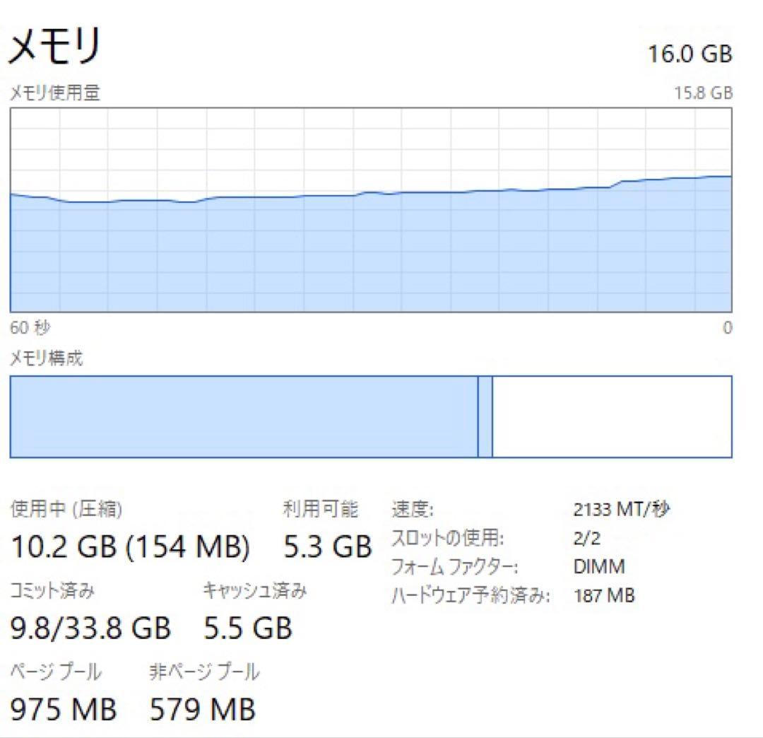 デスクトップPC／i7-10700／GTX1650／16GB／SSD512GB