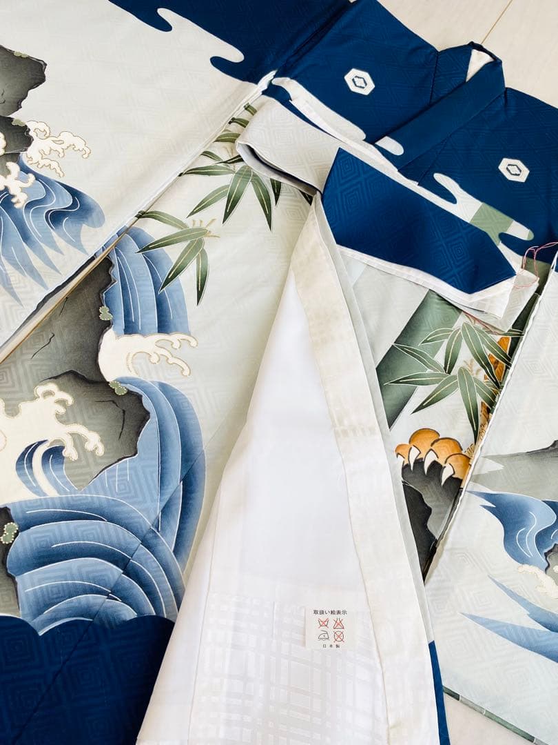 【YSShop@プロフ必須様❤️美品 男児用 お宮参り着物と長襦袢セット】