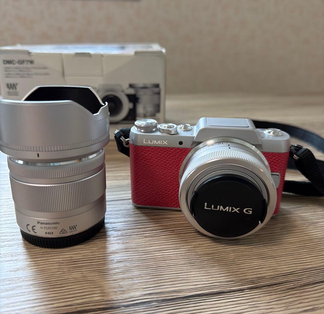 LUMIX G DMC-GF7W ダブルズームレンズキット　ミラーレス一眼