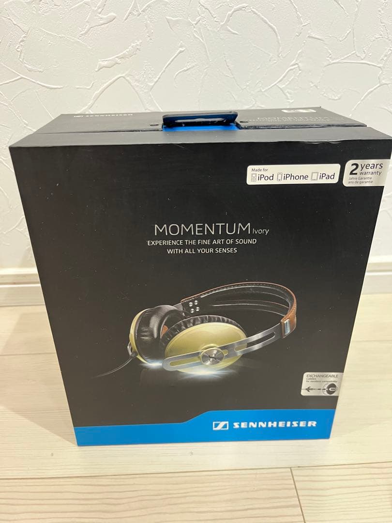 Sennheiser Momentum Ivory 有線ヘッドホン人気アイボリー