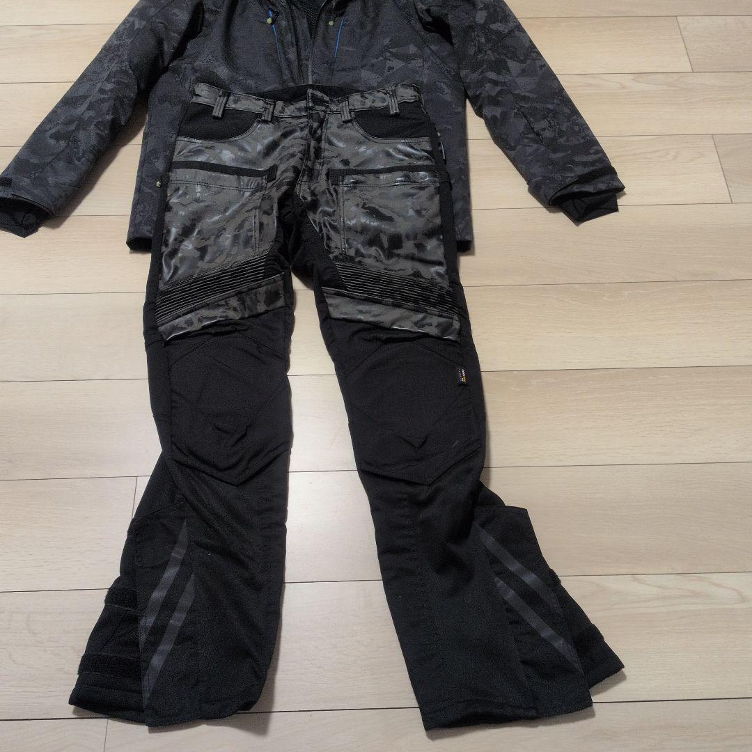 Phenix（上着） スキーウェア（上下）Mサイズ ブラック/グレー大人用