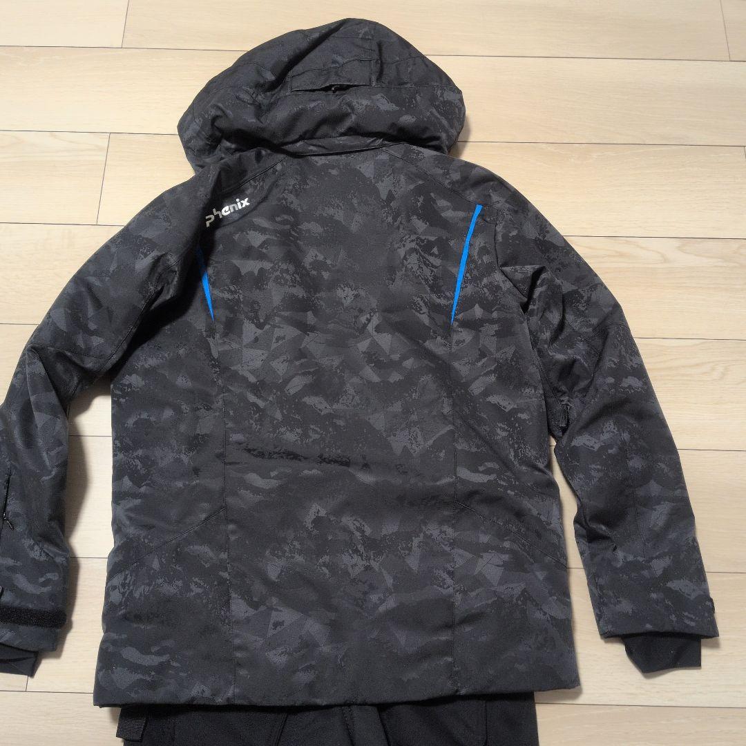 Phenix（上着） スキーウェア（上下）Mサイズ ブラック/グレー大人用