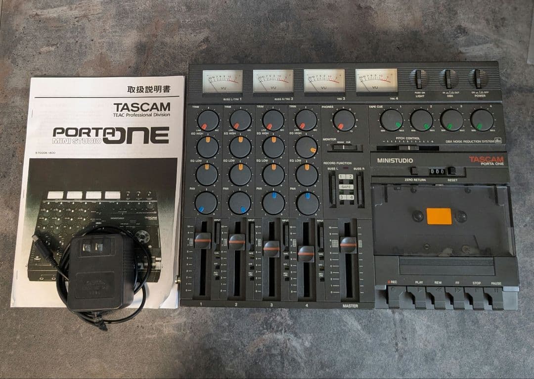 希少 TASCAM PORTA ONE マルチトラック｜通電OK・ジャンク扱い