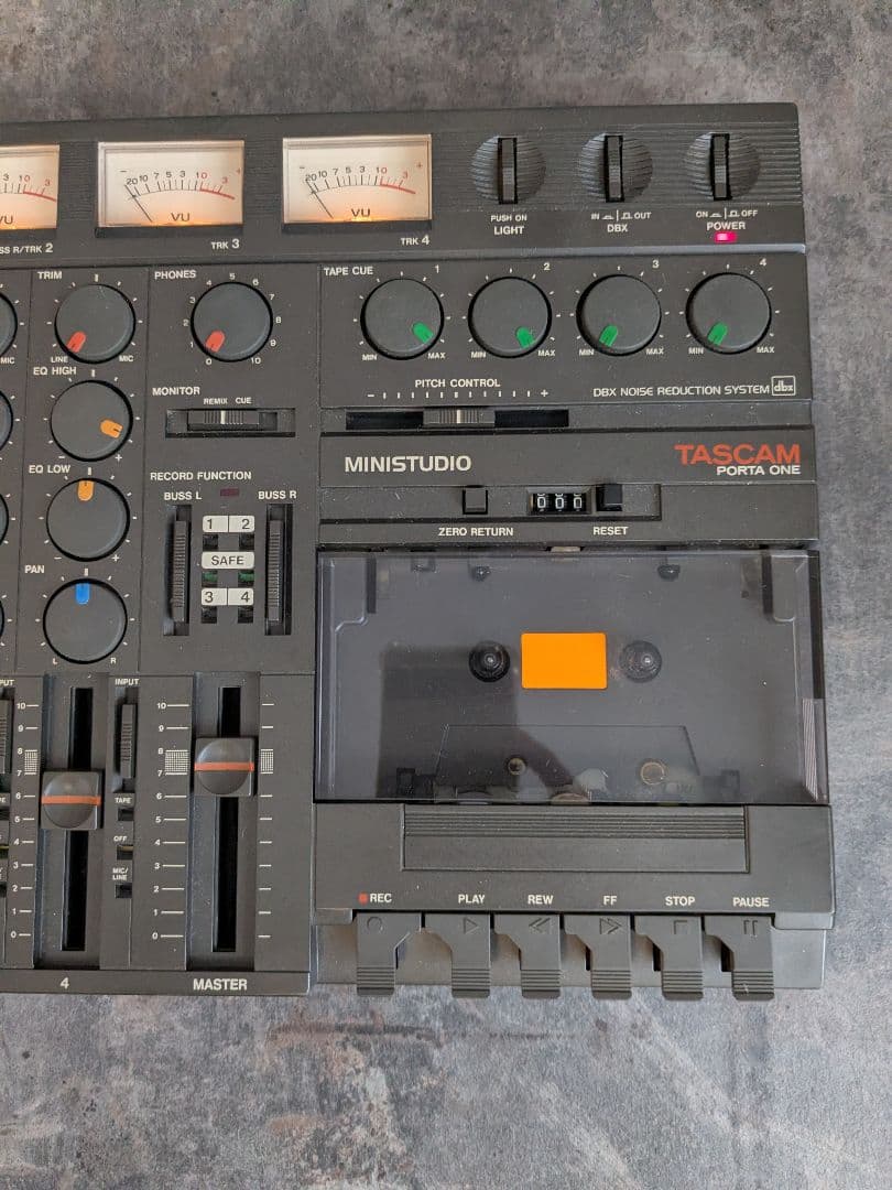 希少 TASCAM PORTA ONE マルチトラック｜通電OK・ジャンク扱い