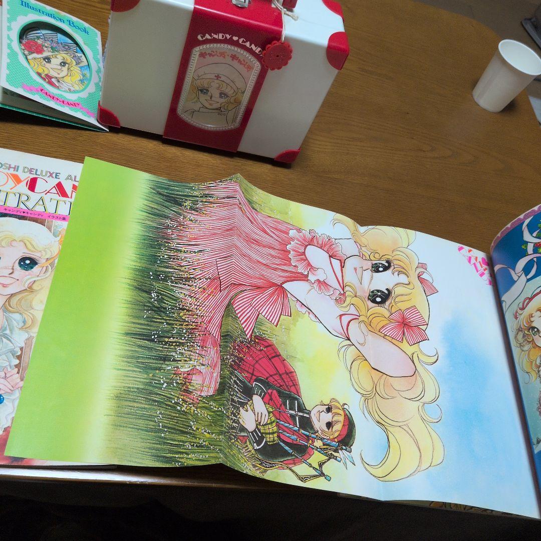 r*a様 キャンディ・キャンディ イラスト集　漫画本　看護婦さんバック複数セット