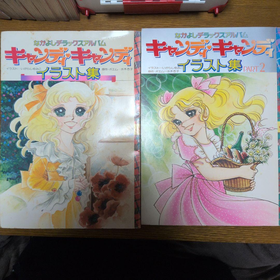 r*a様 キャンディ・キャンディ イラスト集　漫画本　看護婦さんバック複数セット
