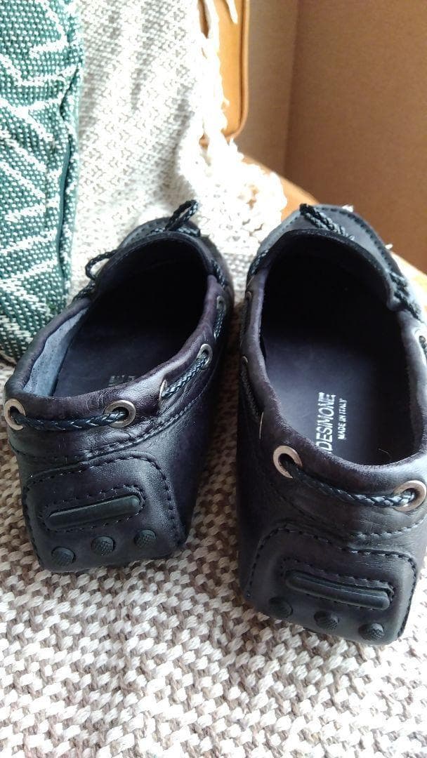 モカシン　革靴　ドライビングシューズ　ジャンニデシモーネ　メンズ　レディース