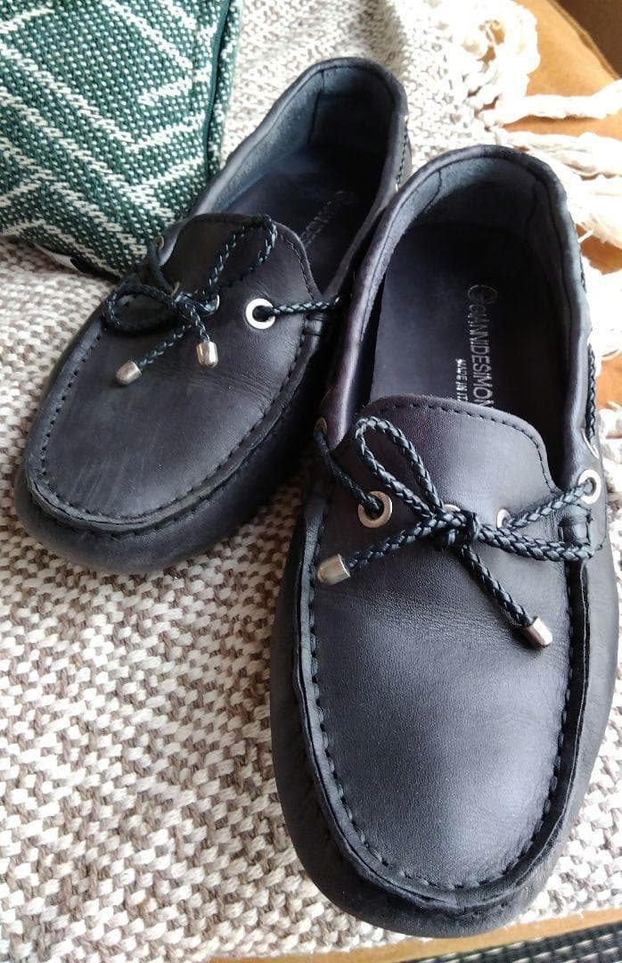 モカシン　革靴　ドライビングシューズ　ジャンニデシモーネ　メンズ　レディース