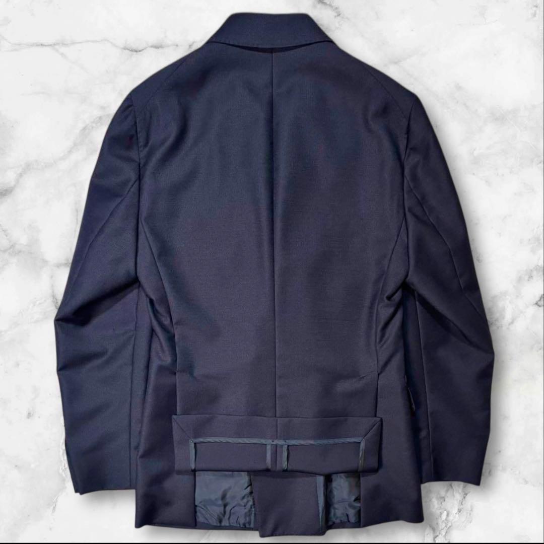 タリアトーレ⭐️ブリッラ別注⭐️46⭐️ネイビーダブルブレザー　ホップサック金ボタン