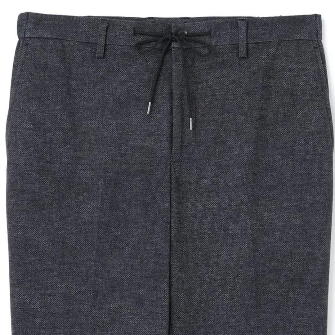 AOKI【未使用タグ付】洗える♪プリントジャージパジャマスーツセット　ネイビーS