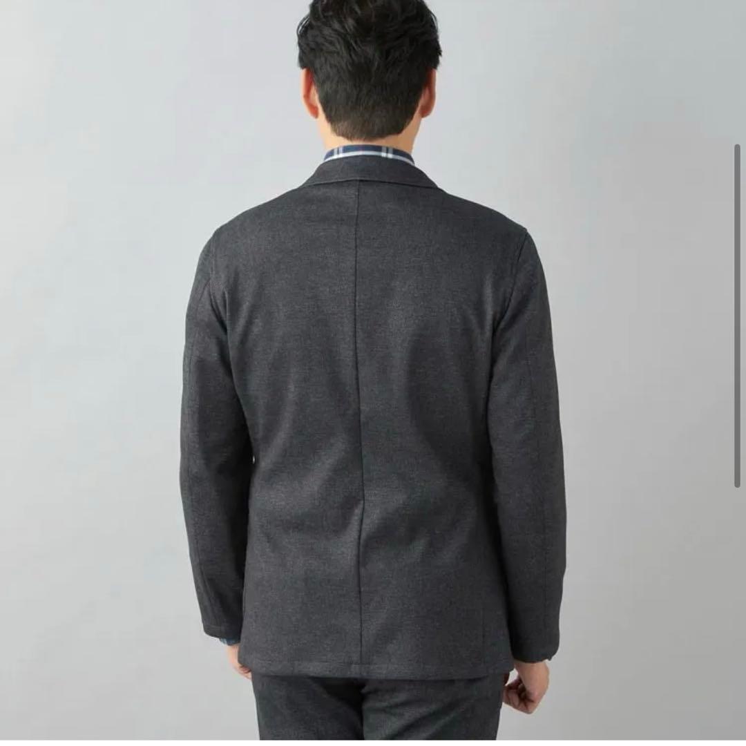 AOKI【未使用タグ付】洗える♪プリントジャージパジャマスーツセット　ネイビーS