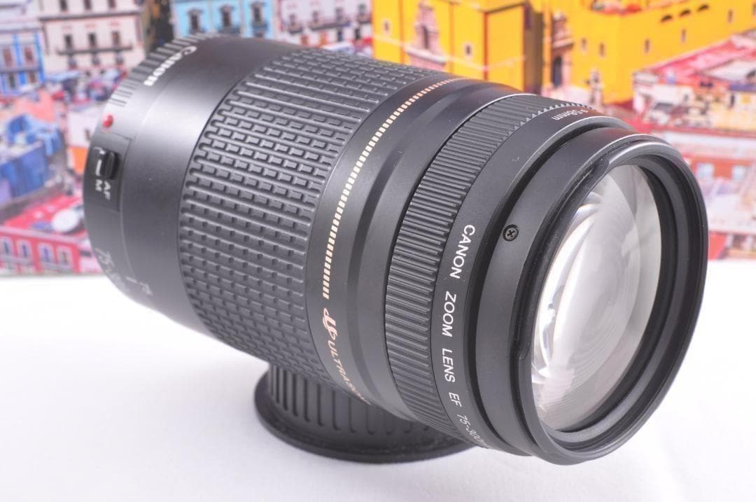 望遠レンズ Canon キヤノン EF75-300mm 想い出の瞬間 完動品