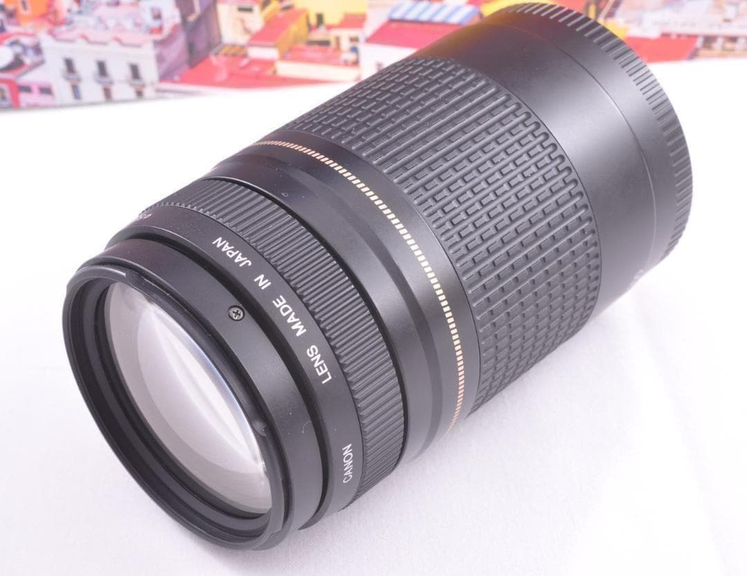 望遠レンズ Canon キヤノン EF75-300mm 想い出の瞬間 完動品