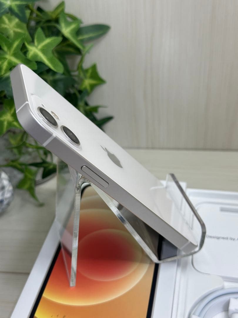 ✅✨美品・100％✨iPhone 12 mini 256GB ホワイト