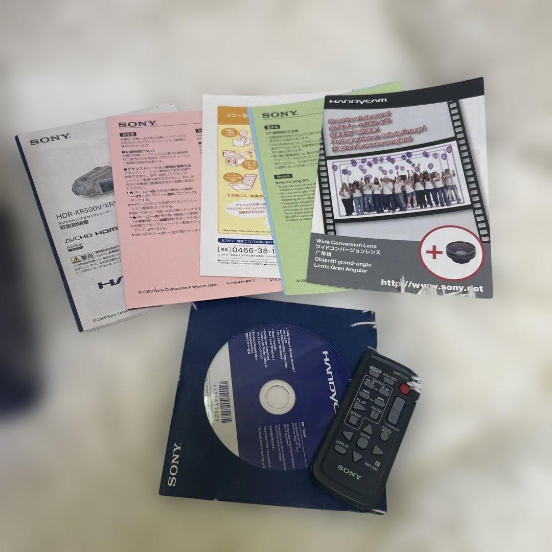 【未使用級】SONY ソニー HDR-XR500V ビデオカメラ ハンディカム